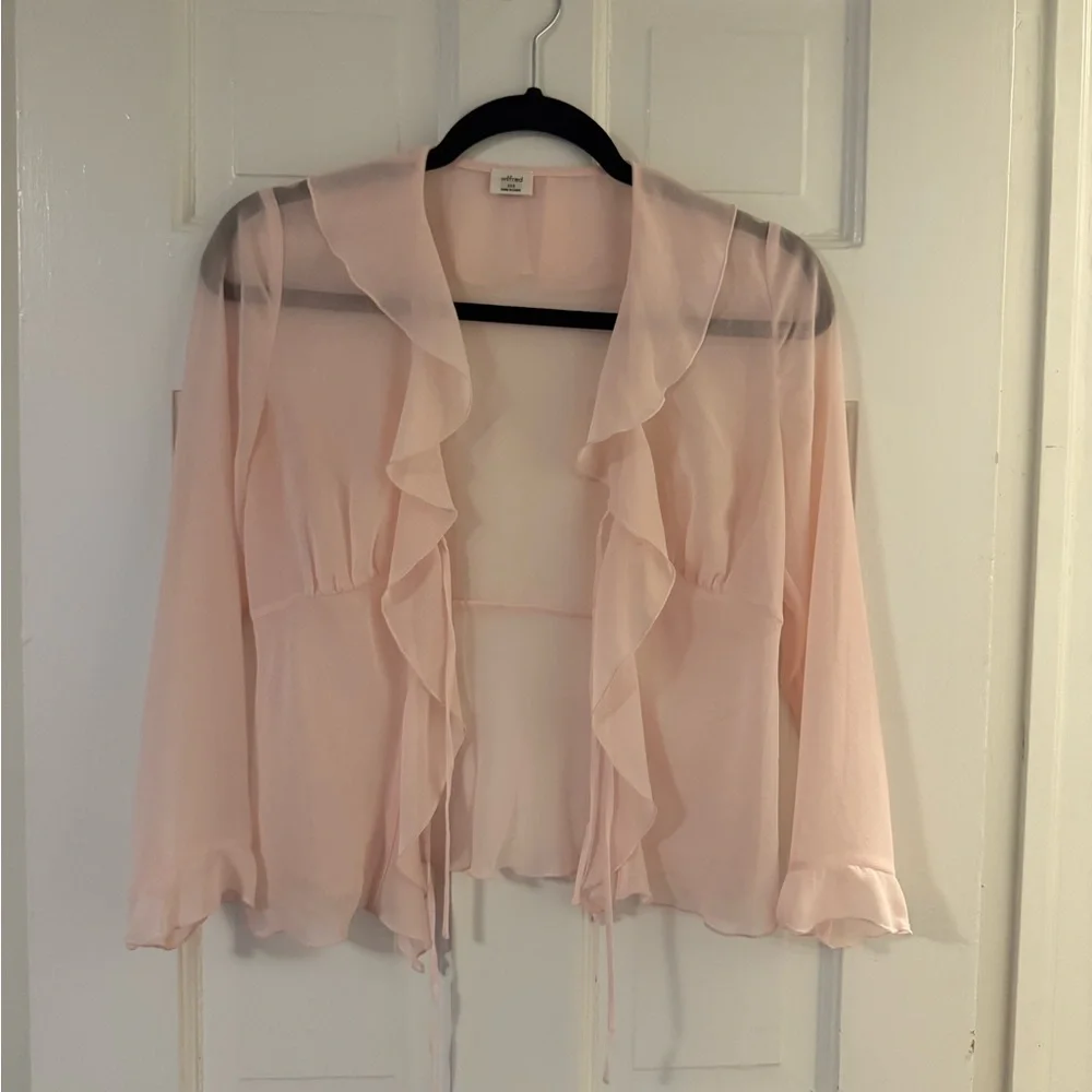 Wilfred Light Pink Frenchy Blouse - Picture 3 of 7